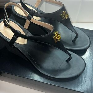 Lauren Ralph Lauren Women's Jeannie Wedge Sandal